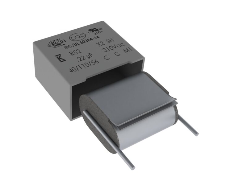 Space-saving film capacitor for multiple application fields