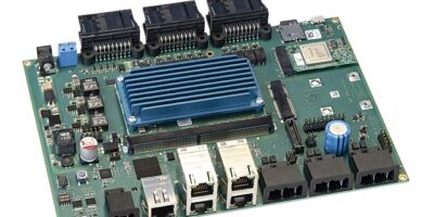 AI accelerator for automotive network processor