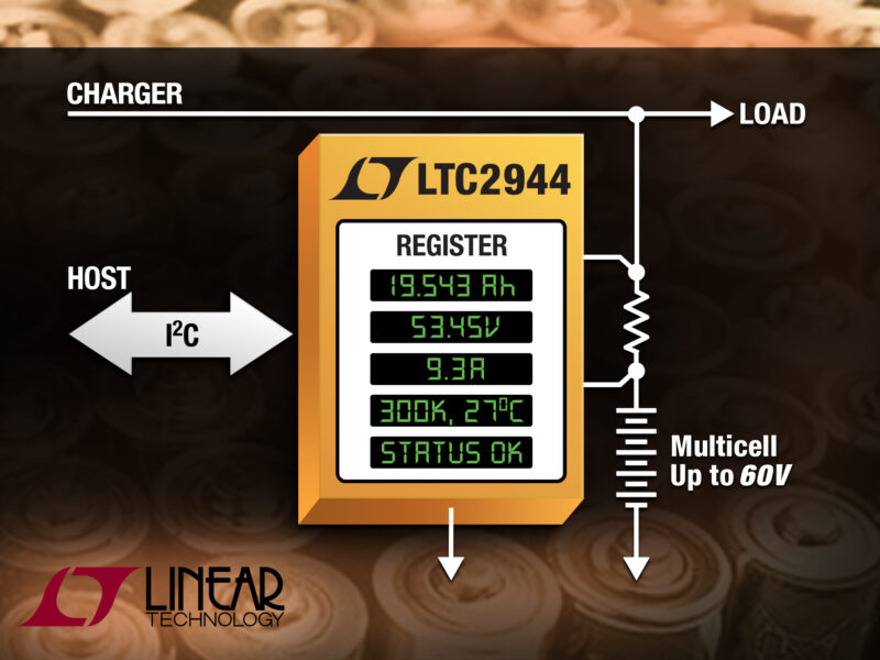 Multicell battery monitor offers high accuracy