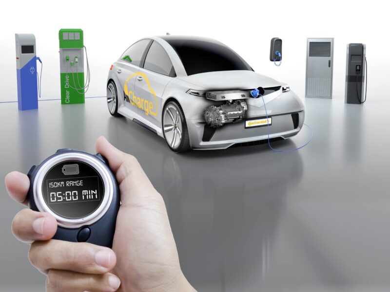 Continental turns EV powertrain into universal charging adapter