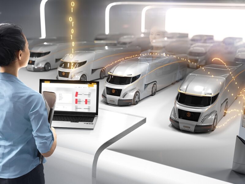 Truck tires become part of the IoT