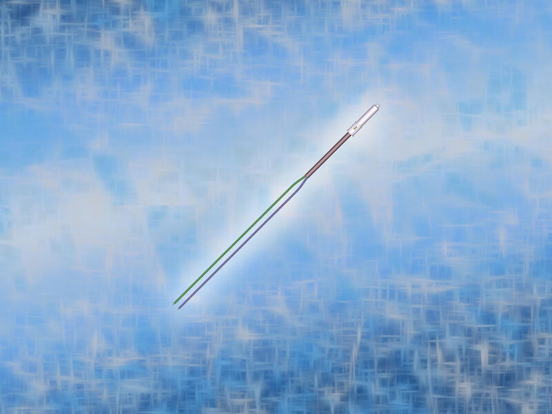 Robust temperature sensor up to 300°C