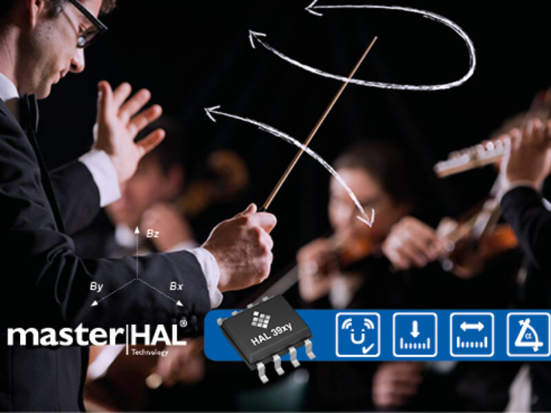 Hall effect position sensor shines with special stray field compensation