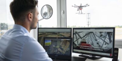 Protecting airports against drones: Vodafone, EASA test protection system against drones