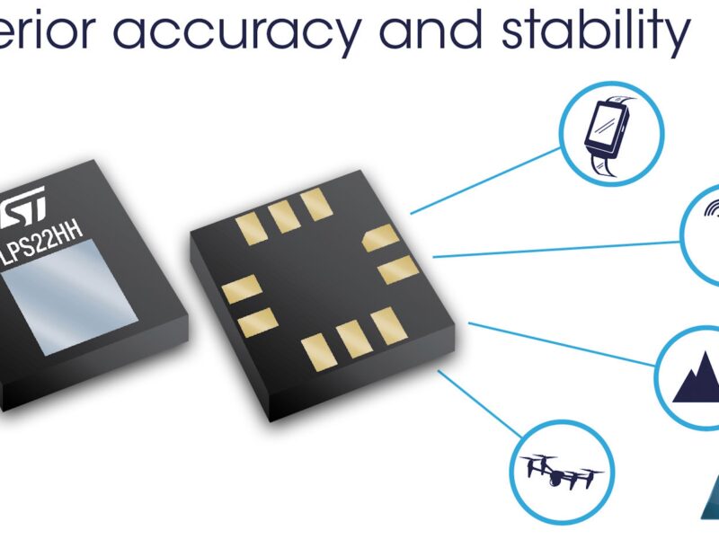 Small MEMS pressure sensor needs no calibration