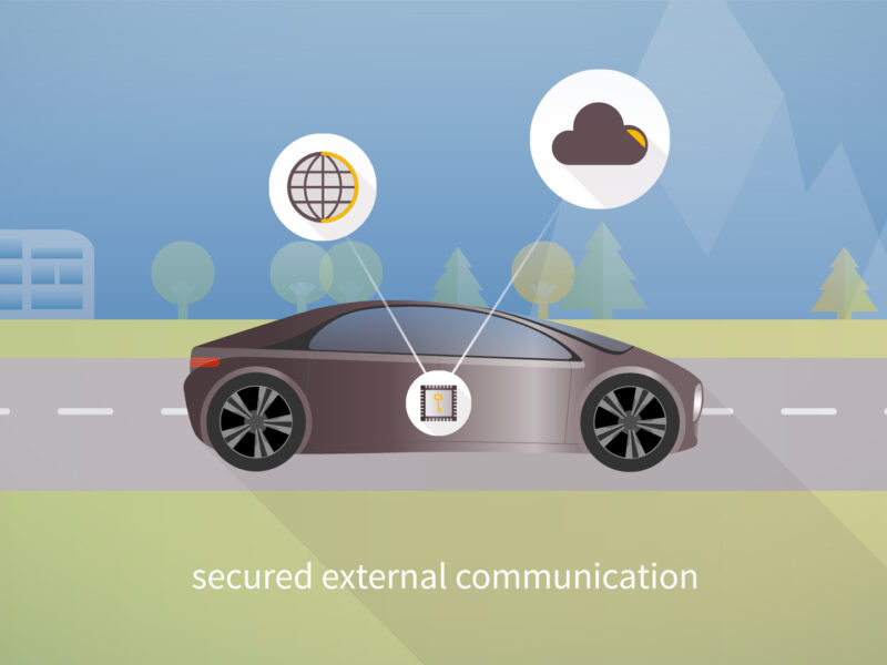 Volkswagen secures vehicle communication with Infineon chip