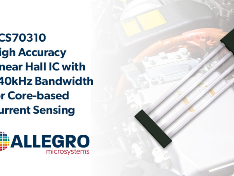 High speed, high accuracy current sensor for EV inverters