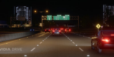 Nvidia puts a lot of effort into autonomous driving