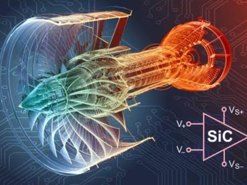 SiC-based analogue circuitry runs beyond 400°C