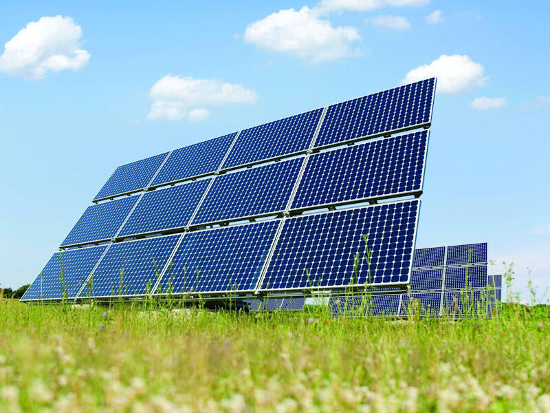 Spring probes enable high volume solar panel testing