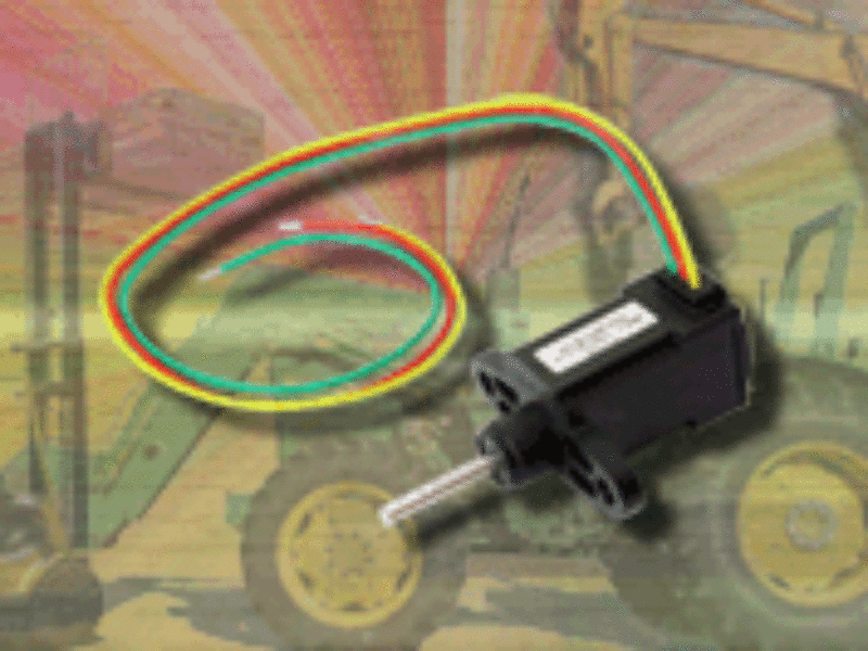 Linear position Hall effect sensor features short electrical strokes from 0 mm to 10 mm