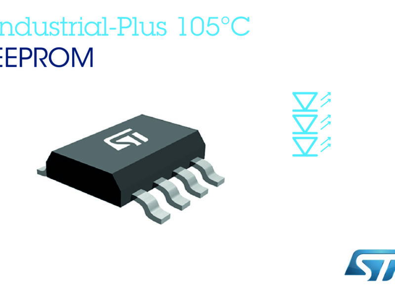 Serial EEPROMs for industrial and smart lighting have wide temperature range