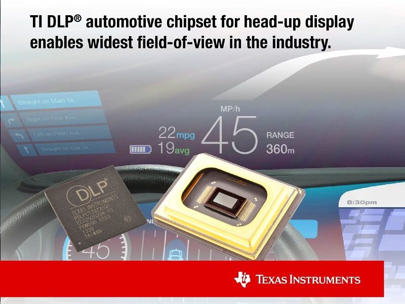 DLP chipset for automotive head-up display