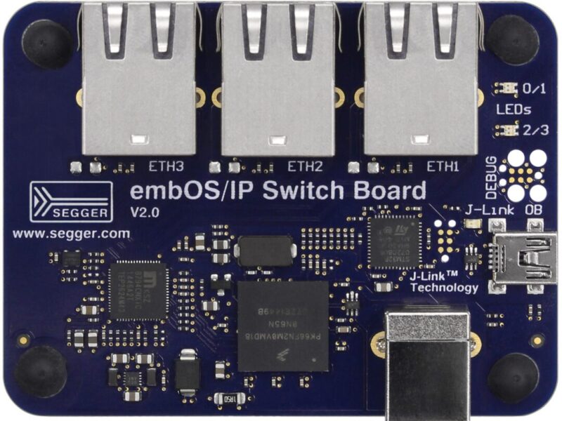 Add virtual Ethernet ports to single port MCUs