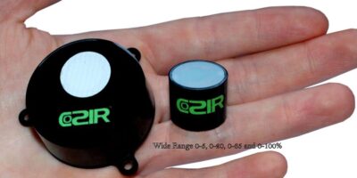 First commercially available wireless carbon dioxide sensor for sustainable buildings