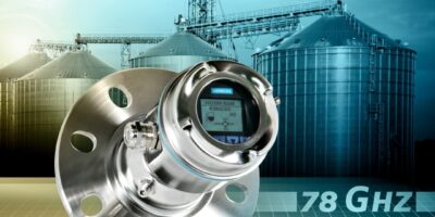 Non-contact solids level monitoring