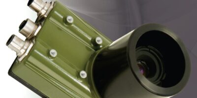 Vision camera has laser line extraction for 3D scanning