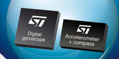 3D motion-sensing chipset integrates advanced filtering and predictive software engine