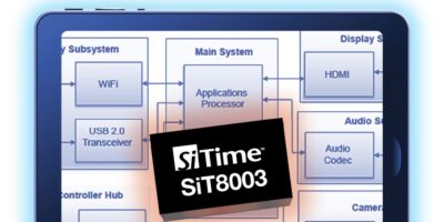 MEMS-based oscillator family aimed at Tablet PCs and E-Books