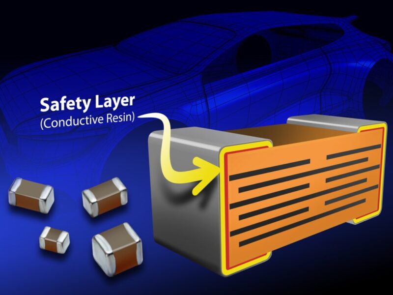 Fail safe ceramic capacitor for automotive applications