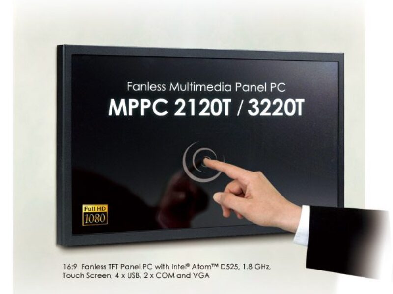 Panel PCs target kiosk and digital signage providers