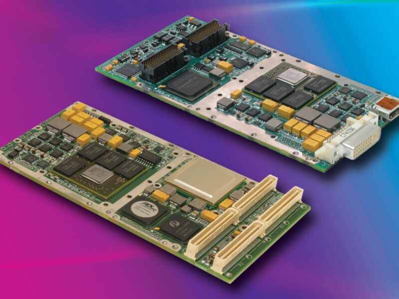 Graphics XMC and PMC enable dual processing of independent video streams