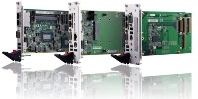 3U CompactPCI PlusIO compatible blade with IPMI and TPM support
