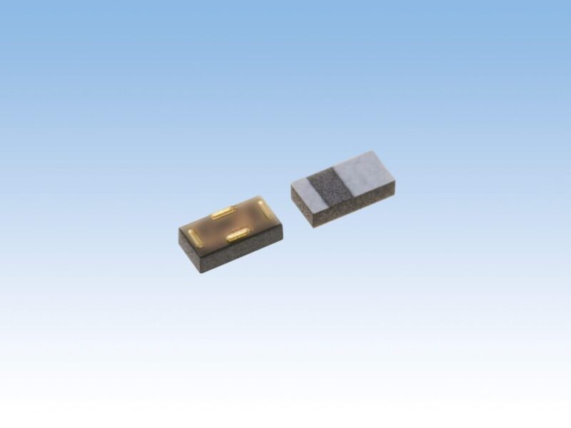 World’s smallest band pass filters with bottom terminals measure 1.0×0.5mm