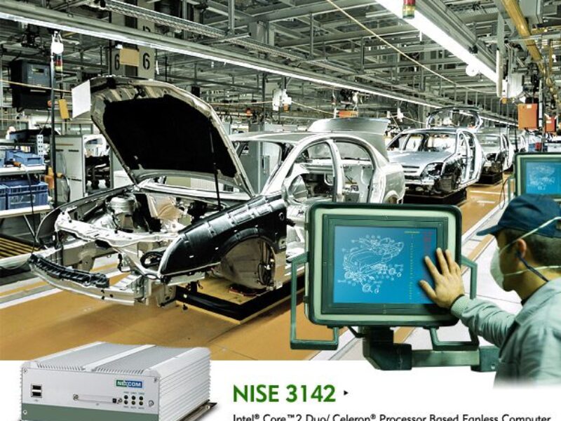 Fanless Industrial PC has two DVI-D interfaces