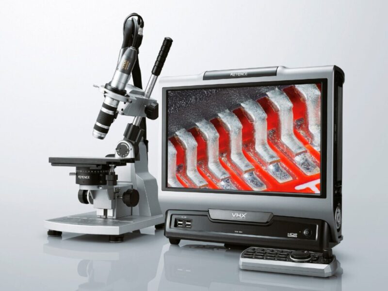 Digital microscope enables precision measurements