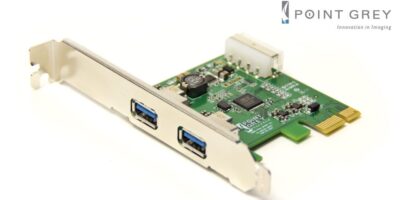 USB 3.0 PCI Express host adapter card supports data transfers of 5 Gbit/s