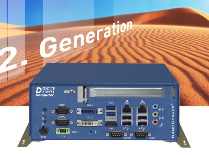 Compact second-generation NanoServer for embedded media applications