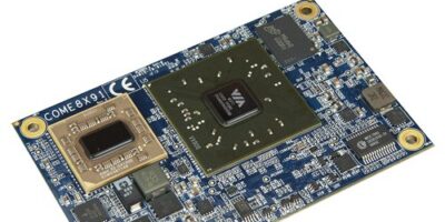 Credit-card sized COM module for rapid development of ultra-small embedded solutions