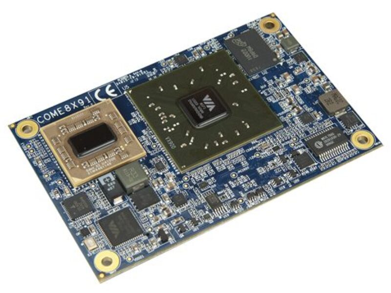 Credit-card sized COM module for rapid development of ultra-small embedded solutions