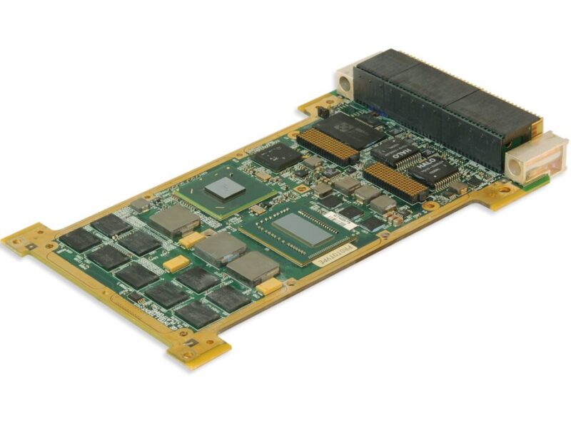 Quad core 3U VPX Single Board Computer improves throughput while reducing thermal footprint