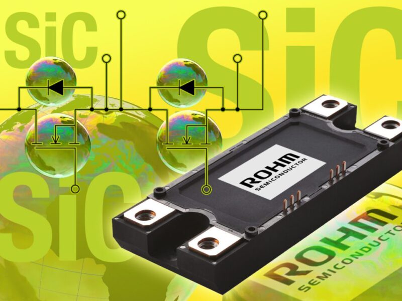 ROHM Semiconductor unveils the industry’s first mass-produced ‘full SiC’ power modules 