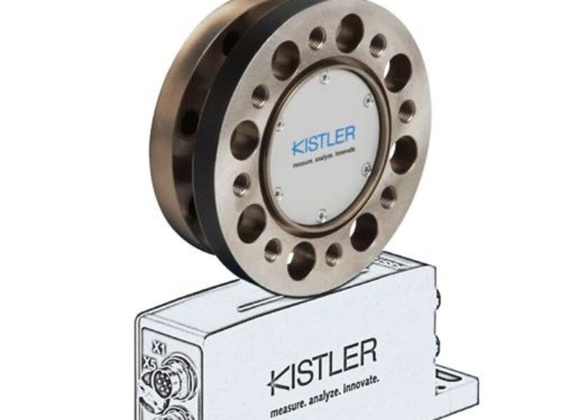 Digital torque flange system for high dynamic force measurement and evaluation