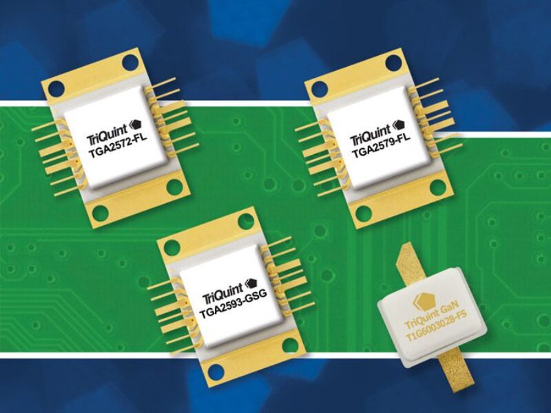 GaN MMIC amplifier and GaN power transistor pack more power