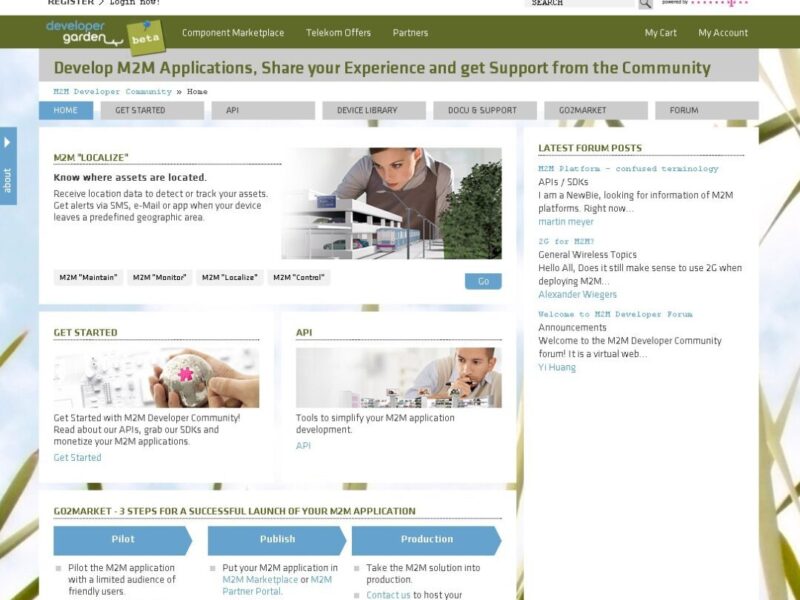 Deutsche Telekom launches M2M developer community