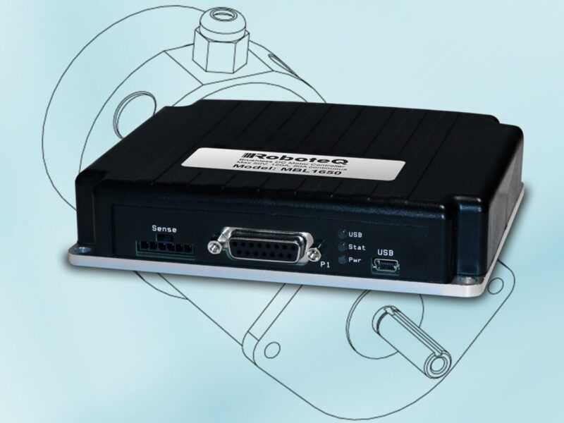 Brushless DC motor controller targets robotics and industrial automation
