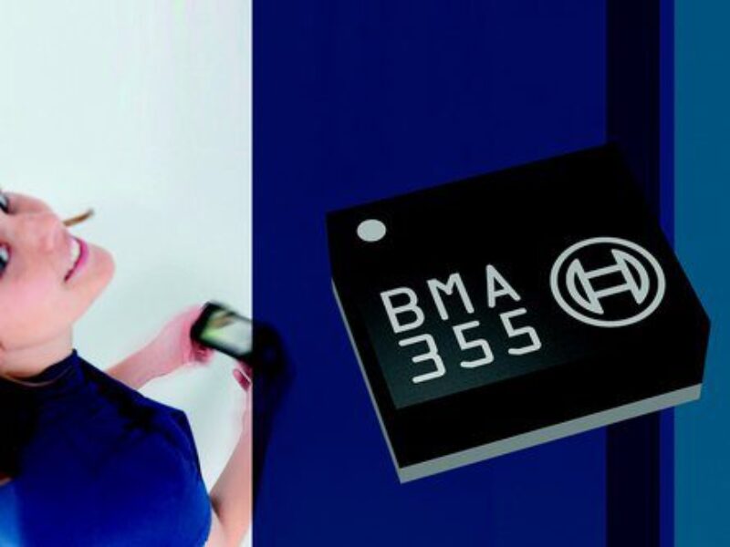 3-axis MEMS accelerometer measures only 1.2×1.5×0.8mm