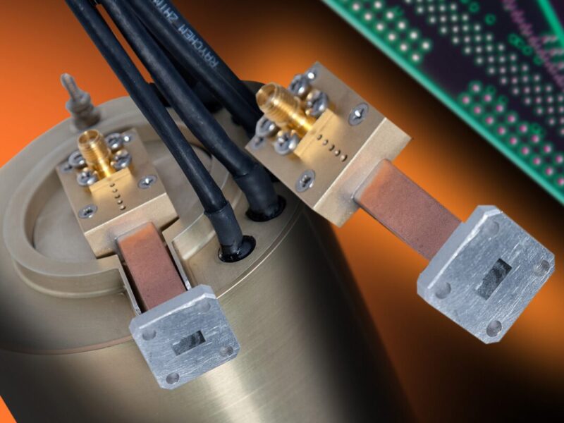 Dual-channel rotary joint for the 26.5 to 40GHz frequency band up to 100W CW