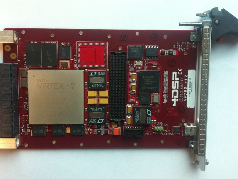 Virtex-7 boards in XMC and VPX form factors