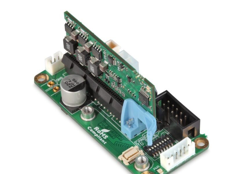 Modular multi-axis motherboard for systems with up to 11 axes