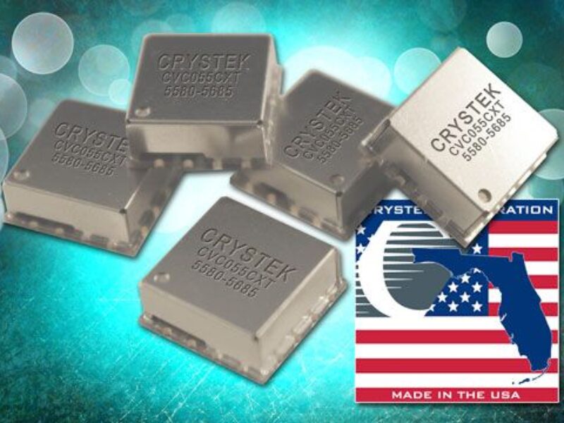 Coaxial resonator oscillator offers lower phase noise and lower harmonics performance