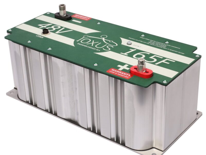 Trio of ultracapacitor modules offer high power and energy density