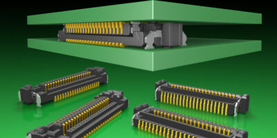 Low-profile connector system increases stacking density