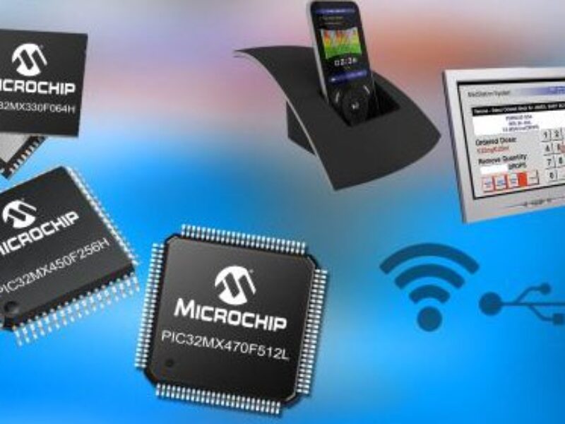 PIC32MX microcontrollers target human interface and digital audio