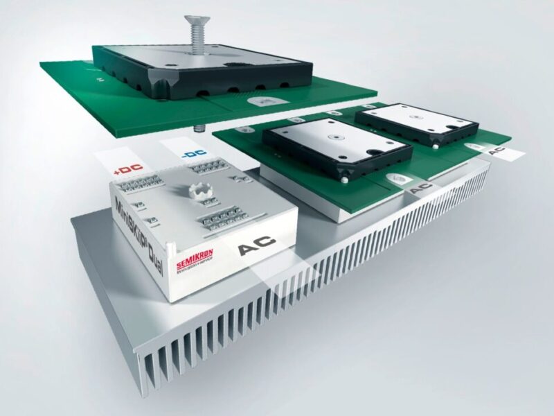 Dual module capability boosts IGBT power semiconductors to 90-kW