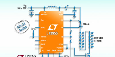 LED driver has internal PWM generator